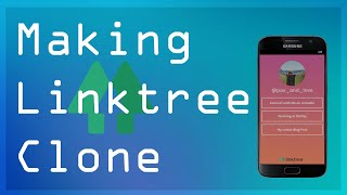 WEB DEVELOPING WITH BONNET+ ROBE: LINKTR.EE CLONE