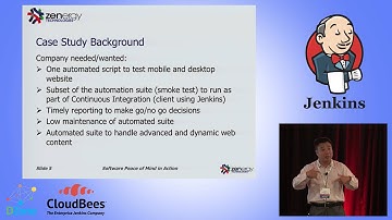JUC West 2015 - Integrating Mobile Automation with Jenkins: A Case Study Using Perfecto Mobile ...