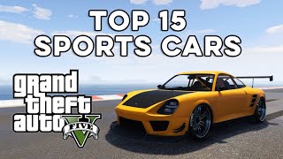 TOP 15 Fastest Sports Cars in GTA V | Top Speed by Petar Iliev 4,769 views 3 years ago 13 minutes, 59 seconds