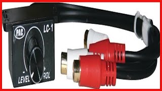 How to Easily Control Your Subwoofer Volume with the PAC-LC-1 Remote Level Control