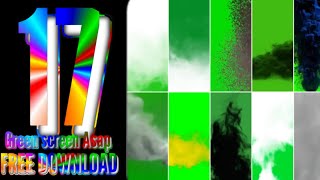 Viral..!! TOP 17 GREEN SCREEN ANIMASI ASAP TERBARU 2020   FREE DOWNLOAD