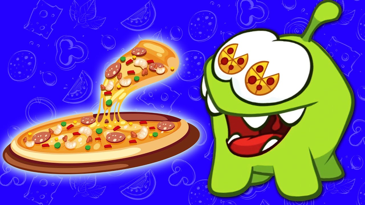 हिंदी Om Nom Stories : Pizza Party | Cartoon For Children