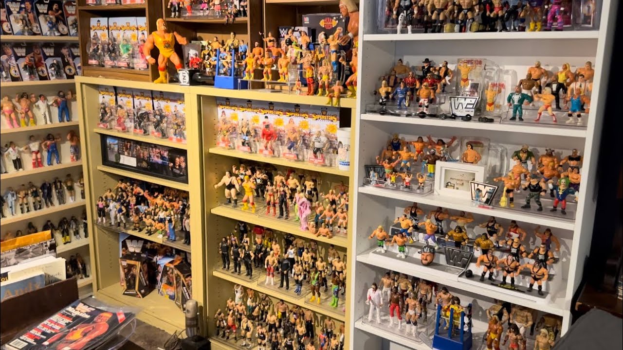 UPDATED: Wrestling Figure Collection- New Figures-Added Display 
