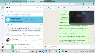 Video Praktikum 3 Pemrograman web