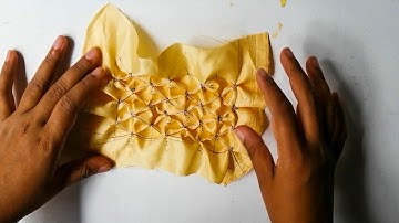 Smocking Tutorial For Beginners | Easy To Learn | 2