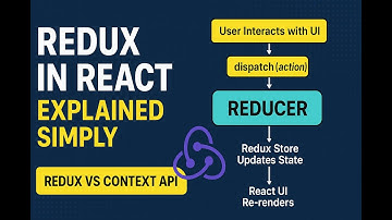 Redux in React Explained Simply 🔥 | Flow, Key Concepts & Redux vs Context API