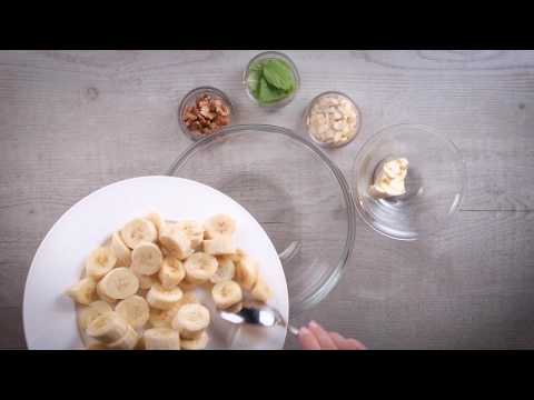 Wideo: Lody Bananowe Z Orzechami I Likierem