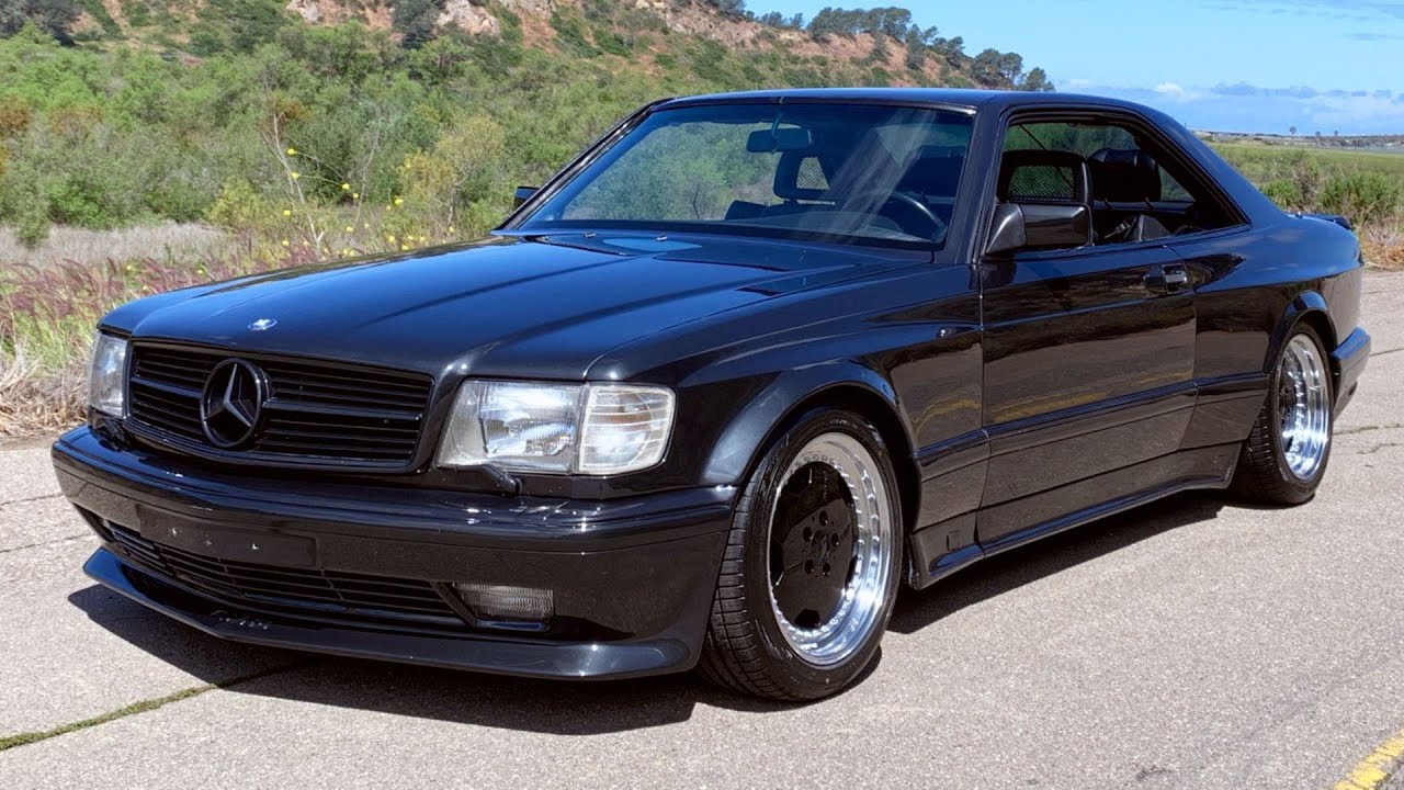 1990 Mercedes Benz 560 Sec 6 0 Amg Widebody C126 German Supercar Icon Youtube