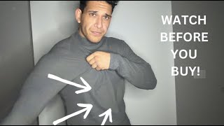 WATCH BEFORE YOU BUY   COOFANDY Mens Mock Turtleneck Long Sleeve Shirts Basic Thermal Turtle Neck Un