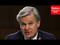 WATCH: FBI Director Christopher Wray Meets With The Five Eyes During Stanford Hoover Institute Talks