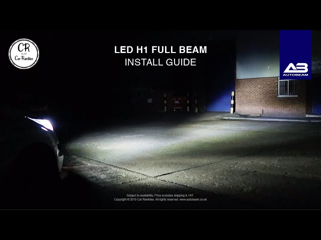 AUTOBEAM LED PERFORMANCE D3S DIPPED BEAM UNIT INSTALL!