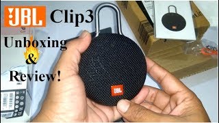 Jbl Clip3 unboxing and Review ! Best bluetooth speaker to buy? vs Mivi Roam