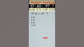 Number Analogy Reasoning Short Tricks #reasoning #shorttricks #rrbntpc #rrb #ssccgl #rrbgd #sscchsl