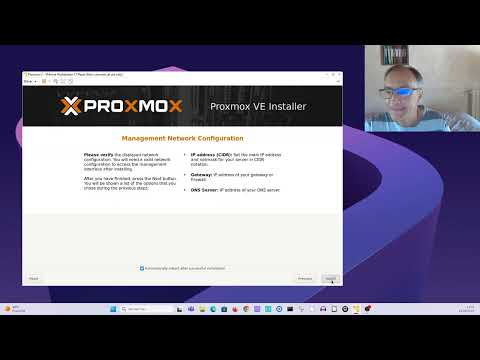 Installation Proxmox VE