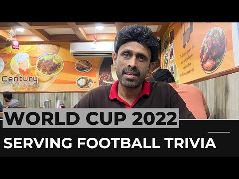 The indian waiter with an ‘encyclopaedic’ knowledge of football