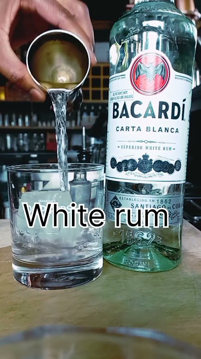 Bacardi Carta Blanca #White #rum🍷🥂
