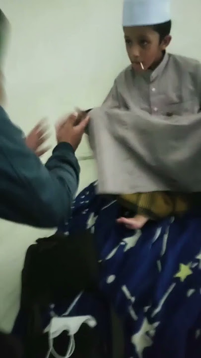 sayyid haidar lagi nyantai habis perfom