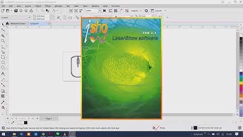 CorelDraw PLT file to Ishow LASER