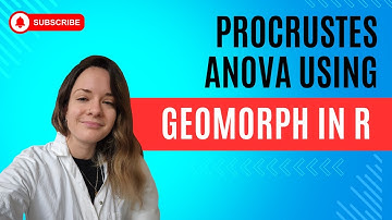 Geomorph (R Package): Procrustes ANOVA