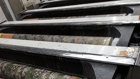 #Knits print on Reggiani rotary Printing Machine ||@TextileVlog1990