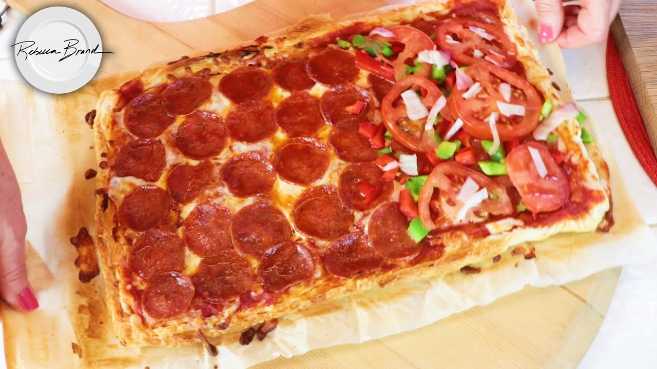 Top 10 Puff Pastry Recipes with How to Make Pepperoni Pizza with a Puff Pastry BEST RECIPE EASY