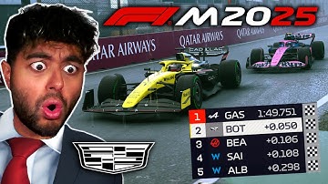 F1 Manager 25 DLC: CADILLAC Career Part 4 - WHAT DID WE JUST DO?! Unreal Results!