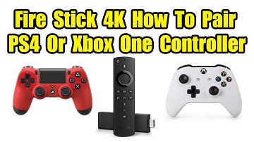 Fire Stick 4K How To Pair PS4 Or Xbox One Controller