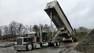 Nothin' here just dumpin'! #dumptruck