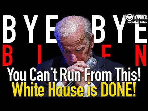 Bye Bye Biden! You Can't Run From This! White House is DONE!