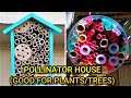 How to make a simple bee house easy to make