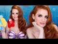 DISNEY'S LITTLE MERMAID MAKEUP TUTORIAL on Madelaine Petsch | PatrickStarrr