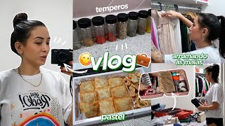 arrumando as malas, vacina e pastel | VLOG