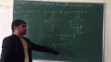 Junior Maths Class-3 Unit-16 Measures of Length Ex-16D
