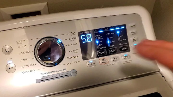 Introduction of the "ALL NEW" GE GTW720 washer