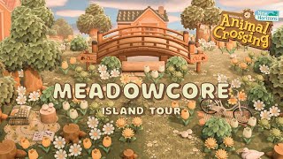 Aesthetic Spring Meadow Island Tour // Animal Crossing New Horizons
