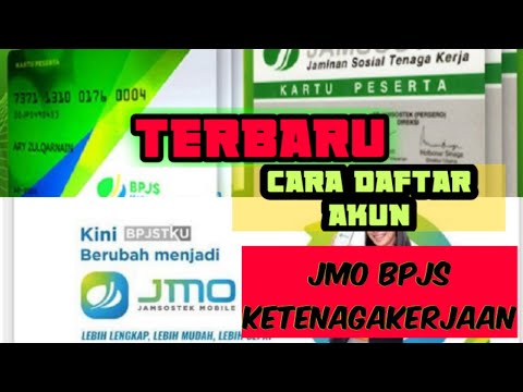 TERBARU!! CARA DAFTAR AKUN JMO BPJS KETENAGAKERJAAN MOBILE || JMO BPJamsostek mobile