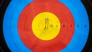 Incredible 3 arrows shot at 70 metres by Olympic Champion Chang Hye Jin 장혜진 screenshot 5