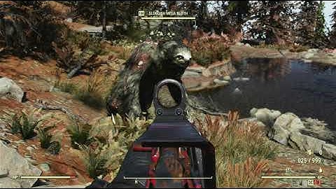 *Tameable Animal (Megasloth)* - Fallout 76 Random Encounter