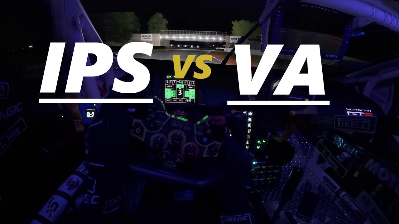 Ips Pro Racing IPS vs VA Panels for Sim Racing - A Quick Comparison - YouTube