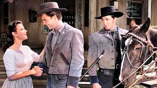 Western Movie | The Silver Whip | Dale Robertson, Rory Calhoun | Colorized