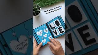 Scrapbook For Boyfriend #shorts #ytshorts #scrapbook #diyscrapbook @Art & Craft By Tulsi