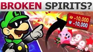 What if a Spirit has a NEGATIVE Power Level? | Super Smash Bros. Ultimate screenshot 2