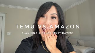 Temu Haul | Unboxing affordable Temu planners and must-haves (Beats Amazon!)