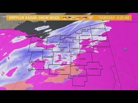 The latest on the winter storm in Northeast Ohio - YouTube