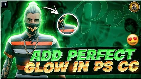 Glow effect Tutorial in Ps Cc Android | TPG ARUN ✨