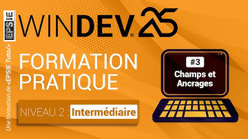 Formation Windev 25 - N2.Ep3 - Champs et Ancrages
