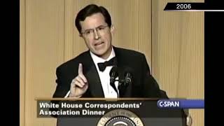 Reality has a well-known liberal bias - Stephen Colbert at the White House Correspondents' Dinner