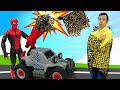 Человек Паук в видео супергерои – Машина с сетью для Спайдермена! – Новые игры для мальчиков Тачки