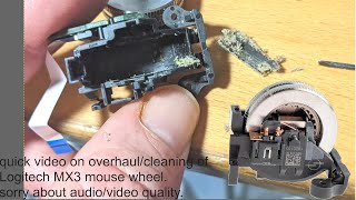 : Logitech MX Master 3 Mouse Wheel Overhaul/Cleaning