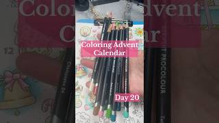 Christmas Coloring Countdown - Day 20 Derwent Procolour
